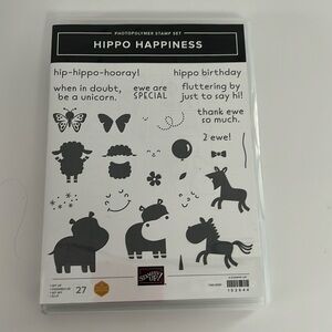 Stampin’Up Hippo Happiness Stamp Set